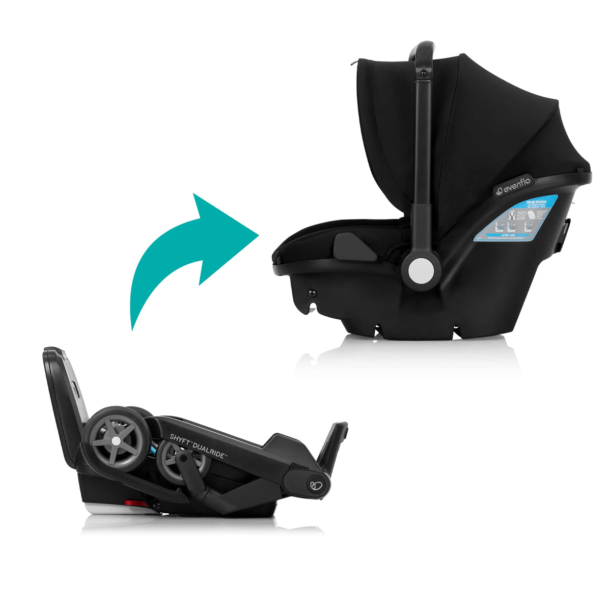 Infant Car Seat and Stroller Combo Z4657