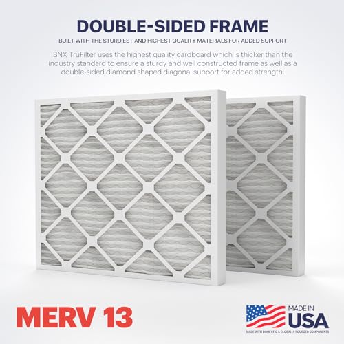 16x25x1 MERV 13 Pleated Air Filter 4-Pack T44292