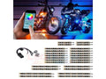 26pc SMD LED Motorcycle Light Kit with Smartphone Control W686552