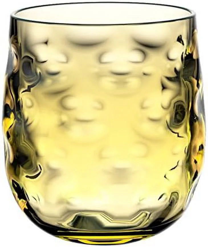 14 Oz Plastic Wine Glass Set Of 8 O395