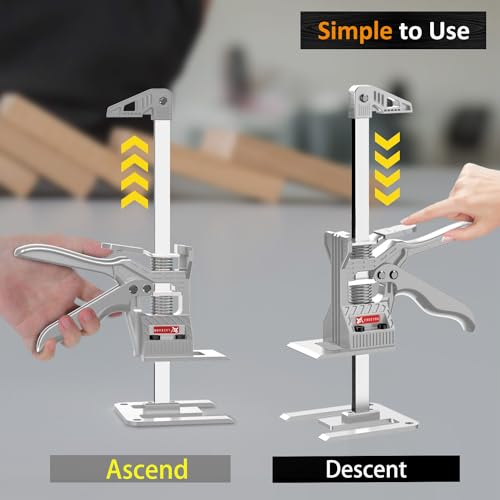 Labor Saving Arm Jack 2 Pcs Height Adjustment Lifting Device with Portable Bag D60243