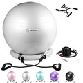 Large Size 65 cm Exercise Ball Chair with Stability Base Q60930