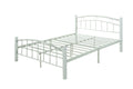 Metal Platform Bed with Headboard and Footboard Full Size S11043
