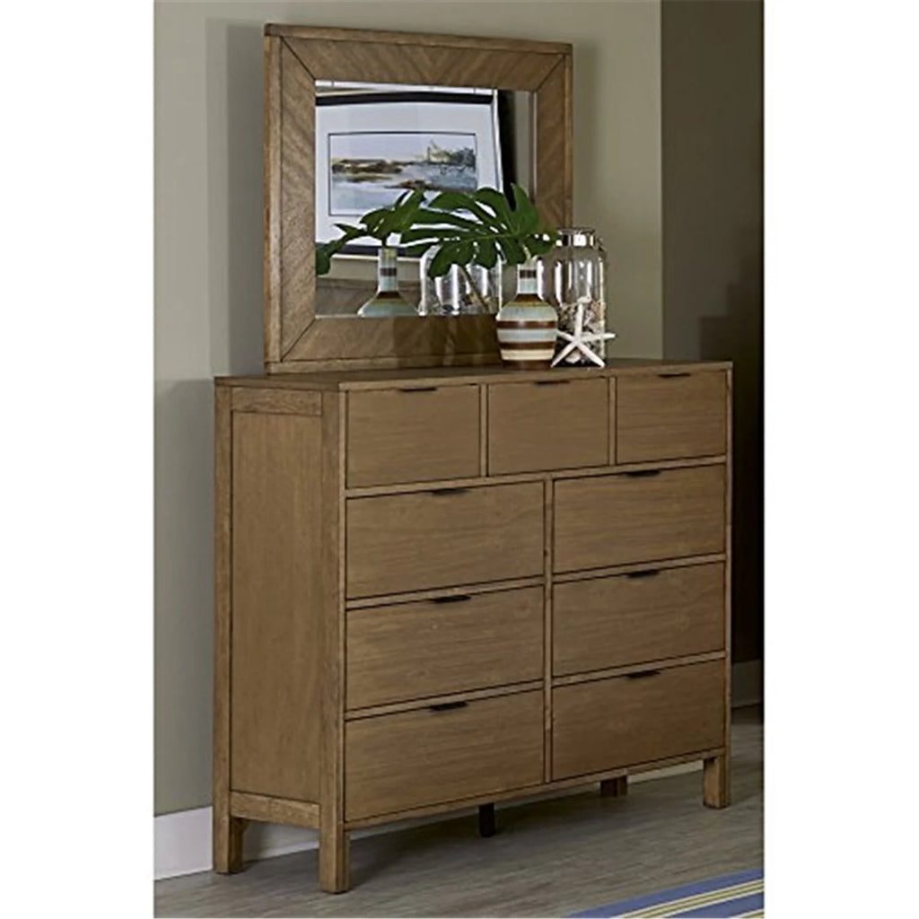 6 Drawer Wood Dresser L326