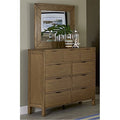 6 Drawer Wood Dresser L326