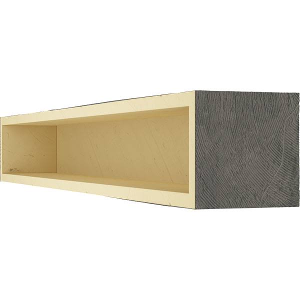 Aged Ash Faux Wood Fireplace Mantel X49174
