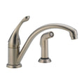 Stainless Steel Single Handle Kitchen Faucet with Spray D690