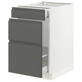 White Base Cabinet for Recycling C1397