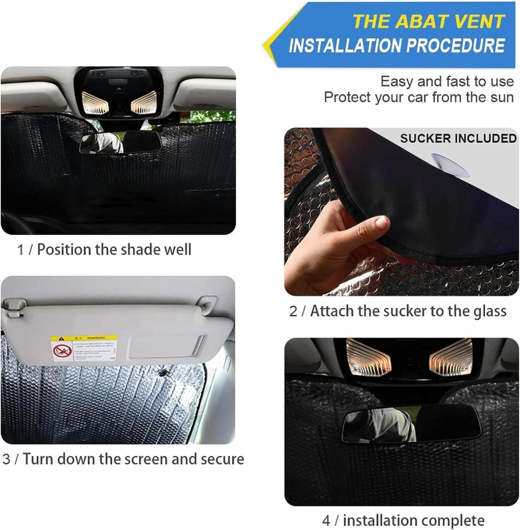 Windshield Sun Shade 55×27.6in M433649