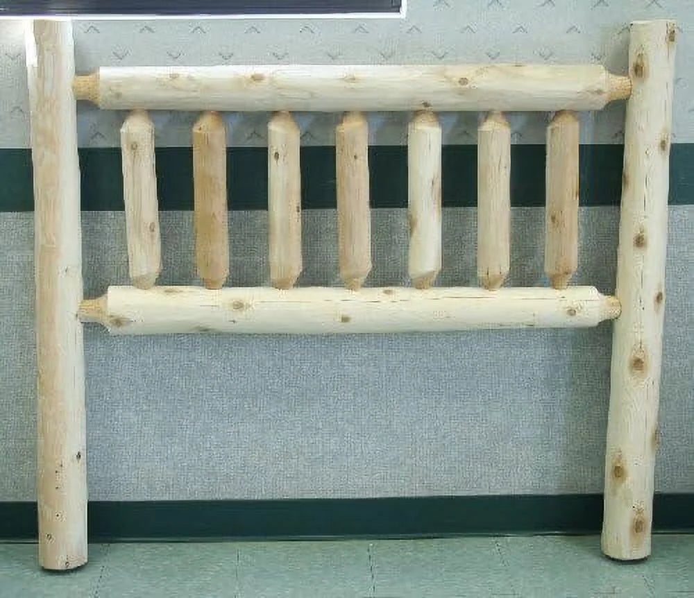 Unfinished Wooden Headboard Double U588753