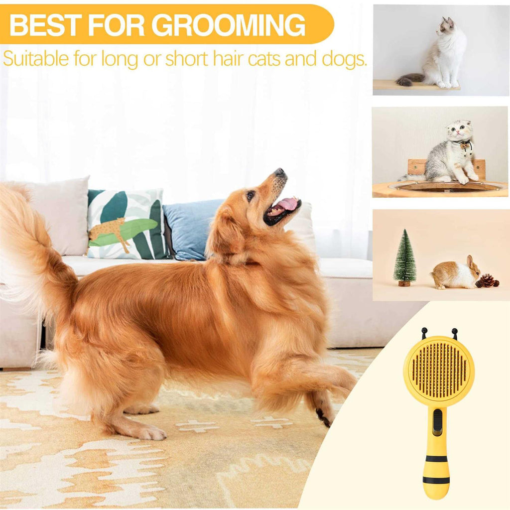 Self Cleaning Cat Slicker Brush T721089