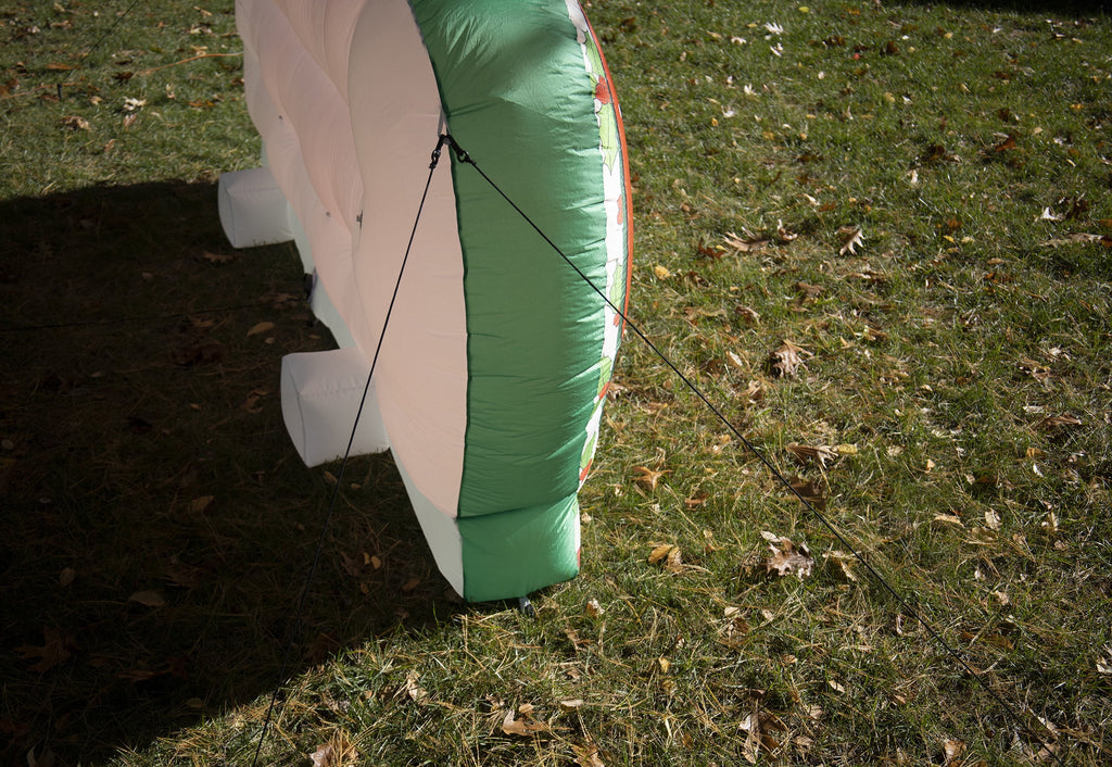 Inflatable Lawn Sign, 9 foot wide, 5 feet high X785