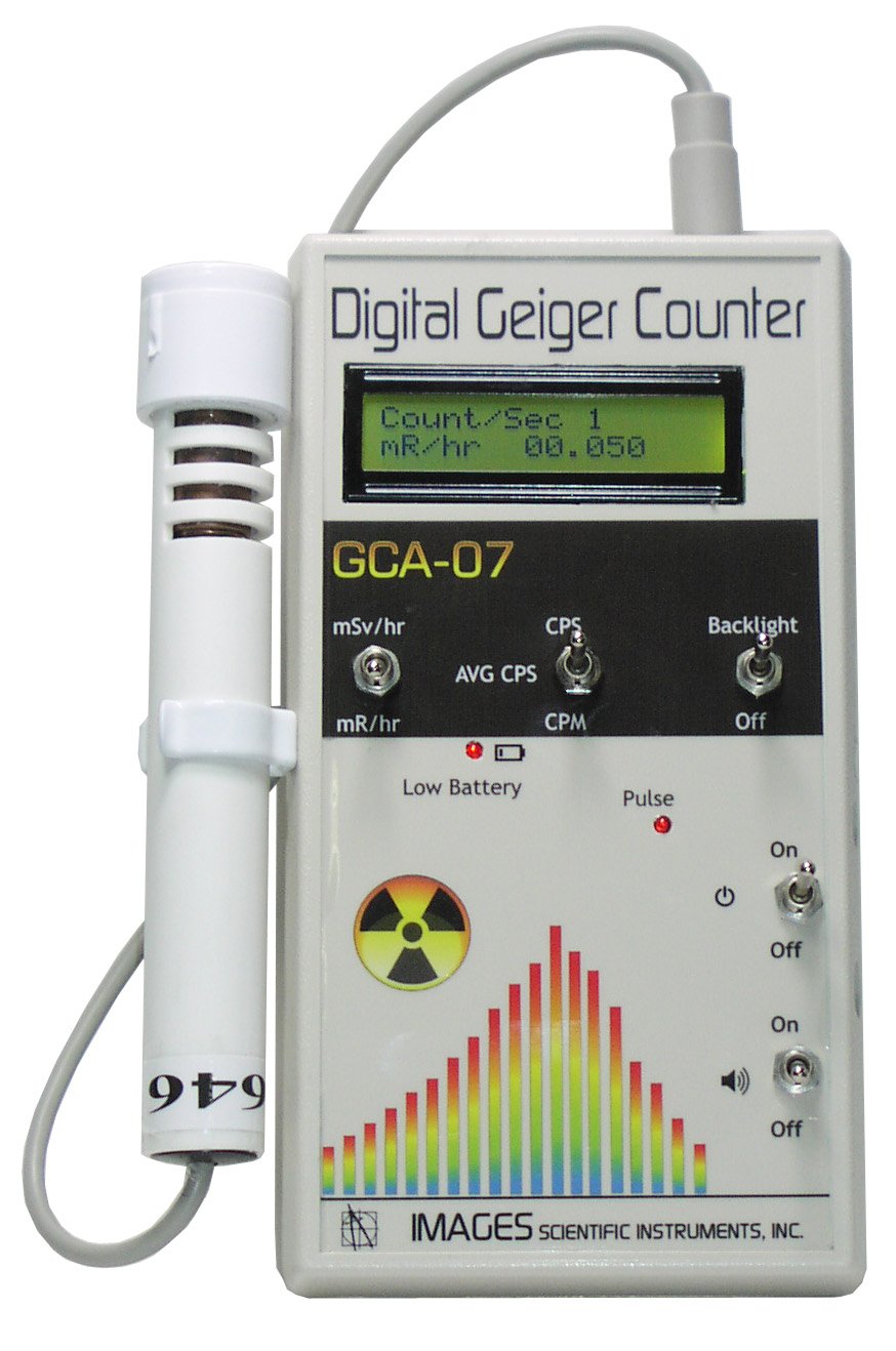 Digital Geiger Counter Radiation Monitor with External Wand S120896