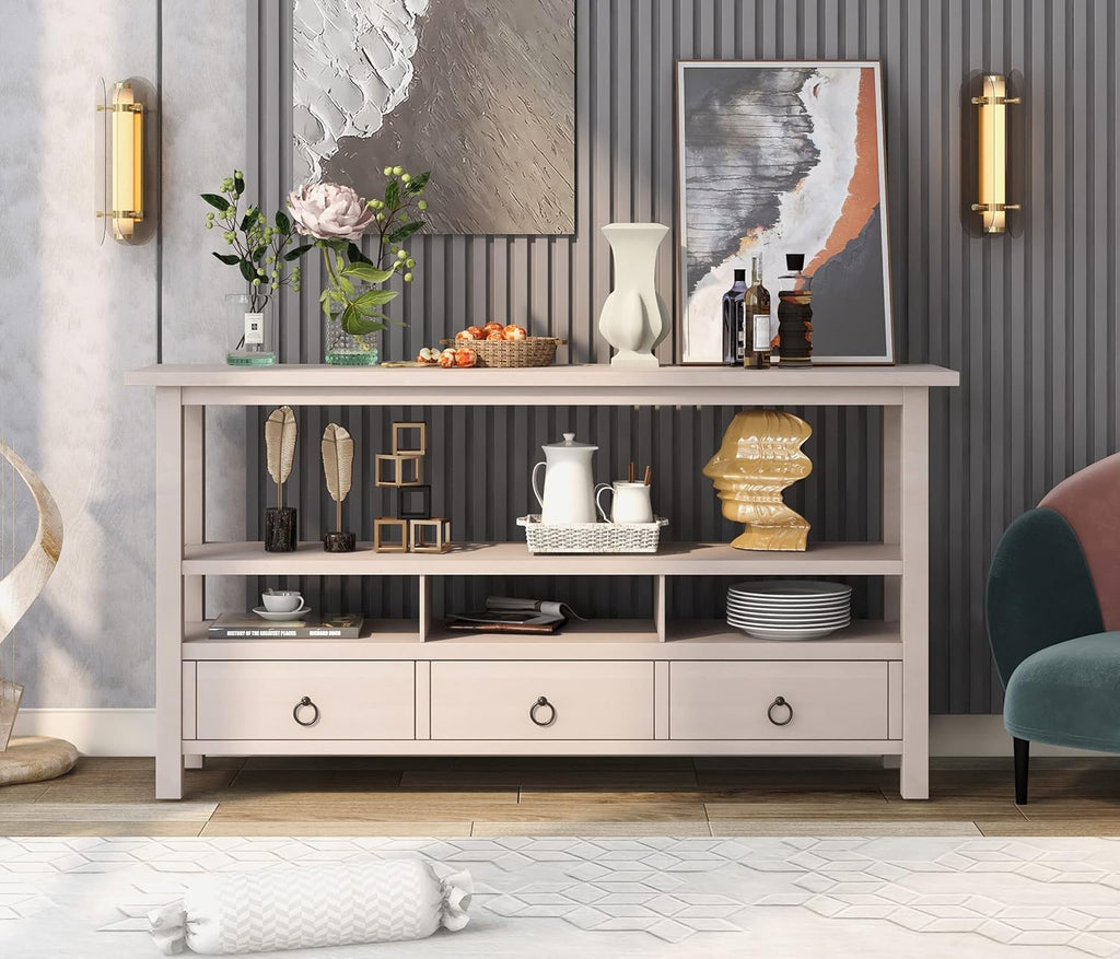 Light Green MDF Sideboard Console Table Z41308