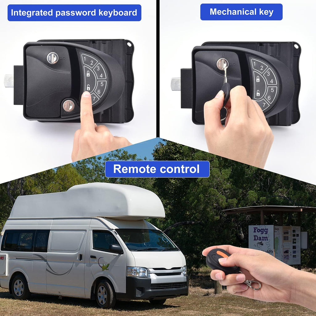 Waterproof Shockproof Metal RV Door Lock with Keypad Z277199