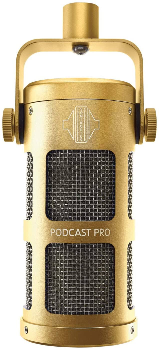 Gold Dynamic Microphone N14432