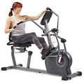 Recumbent Cross Trainer & Elliptical Machine with Arm Exercisers I8161