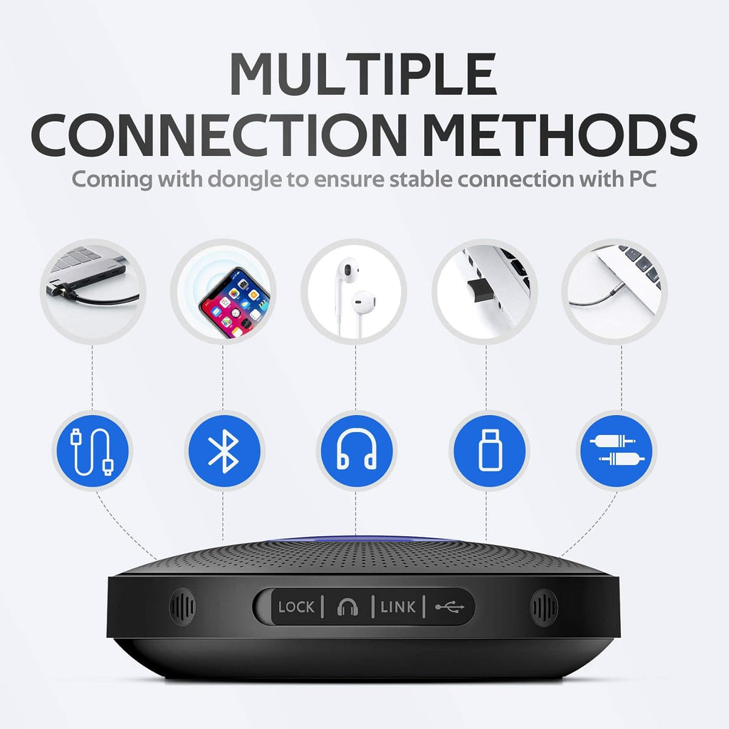 Bluetooth Speakerphone with 4 Directional Mics Z66125