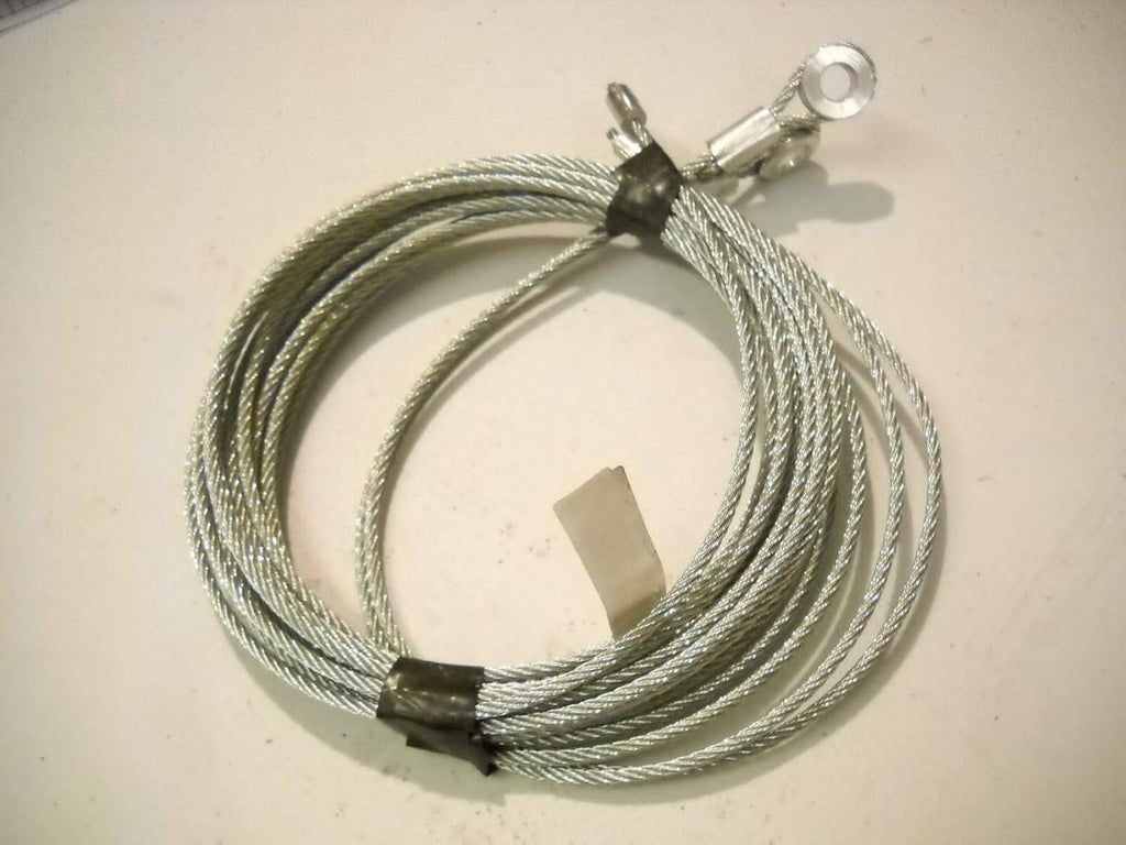 Replacement Cable Wire Enclosed Cargo Trailer Ramp Door Spring 12.5' 2 Pack M677