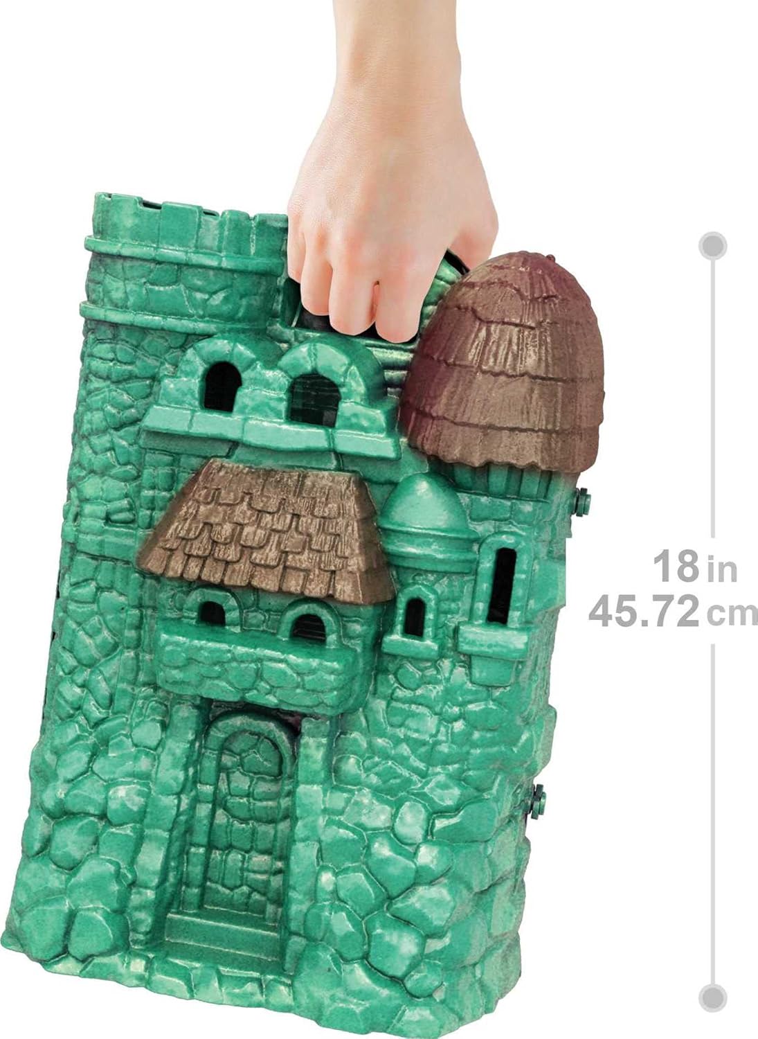 Castle Grayskull Playset with Action Figure, 4 Rooms, Trap Door & Elevator L450