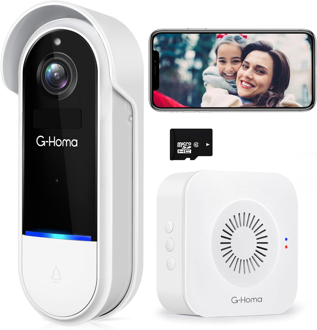 WiFi Video Doorbell Camera with Chime X83905