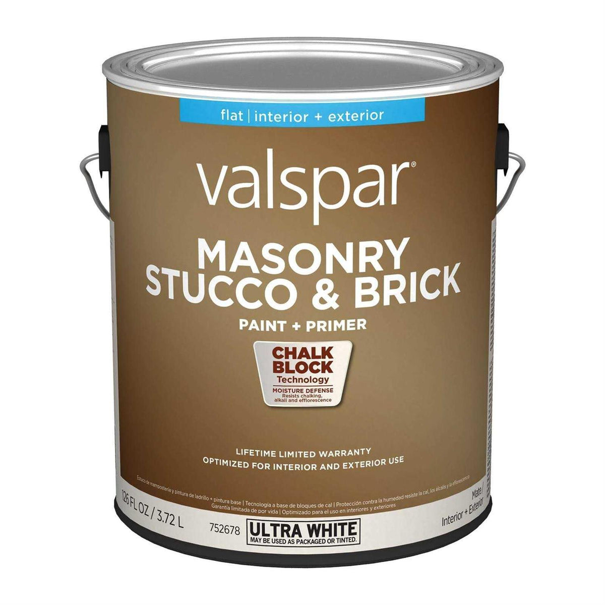 Masonry Stucco & Brick Flat Tintable Interior/Exterior Paint G9995