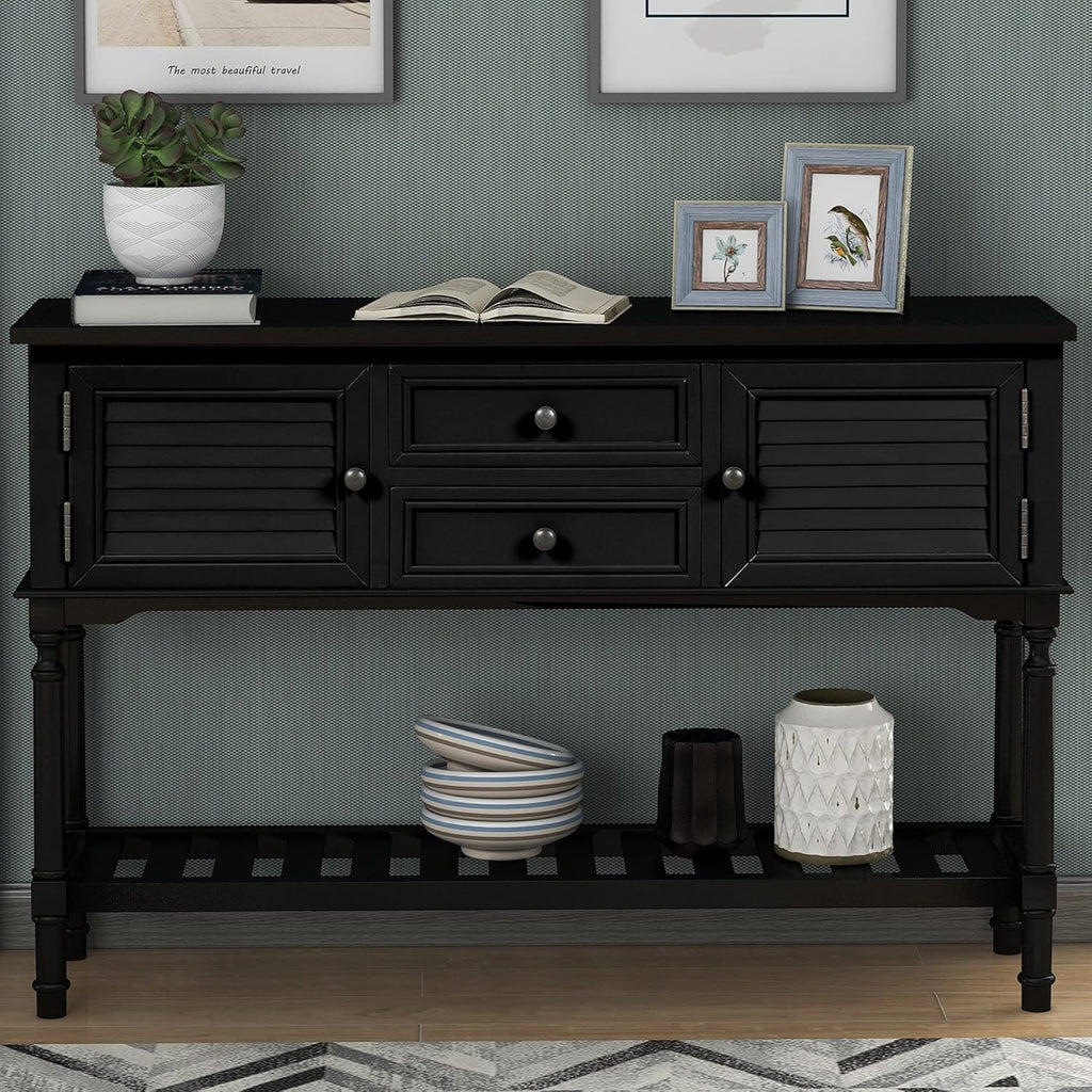 Light Green MDF Sideboard Console Table Z41308