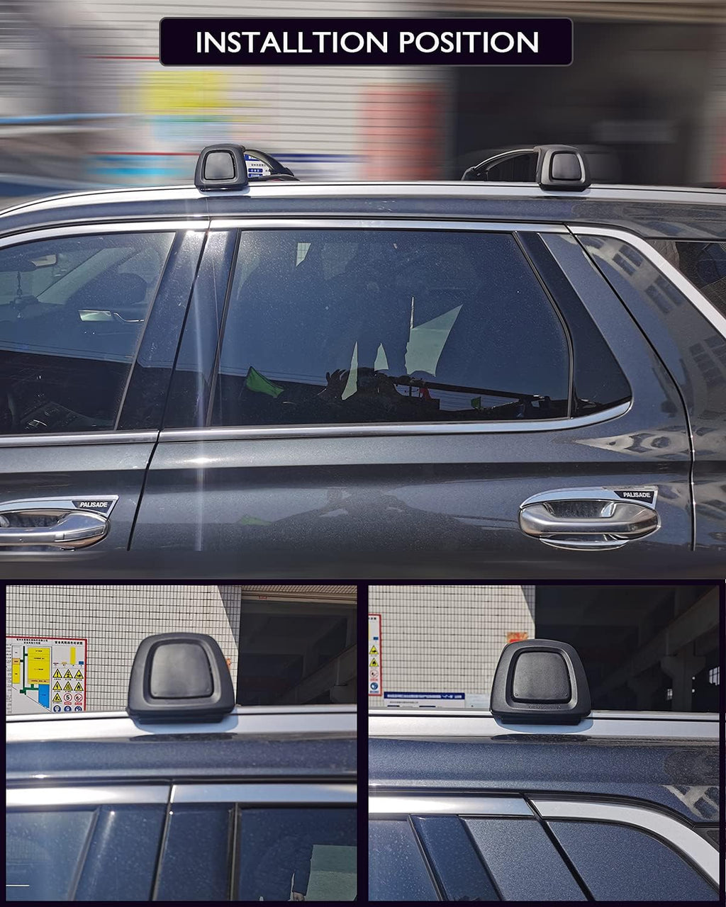 Roof Rack Cross Bar Lockable Cargo Carrier F360238