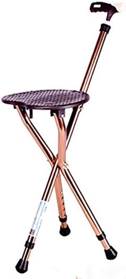 Folding Adjustable Height Cane Seat L1738