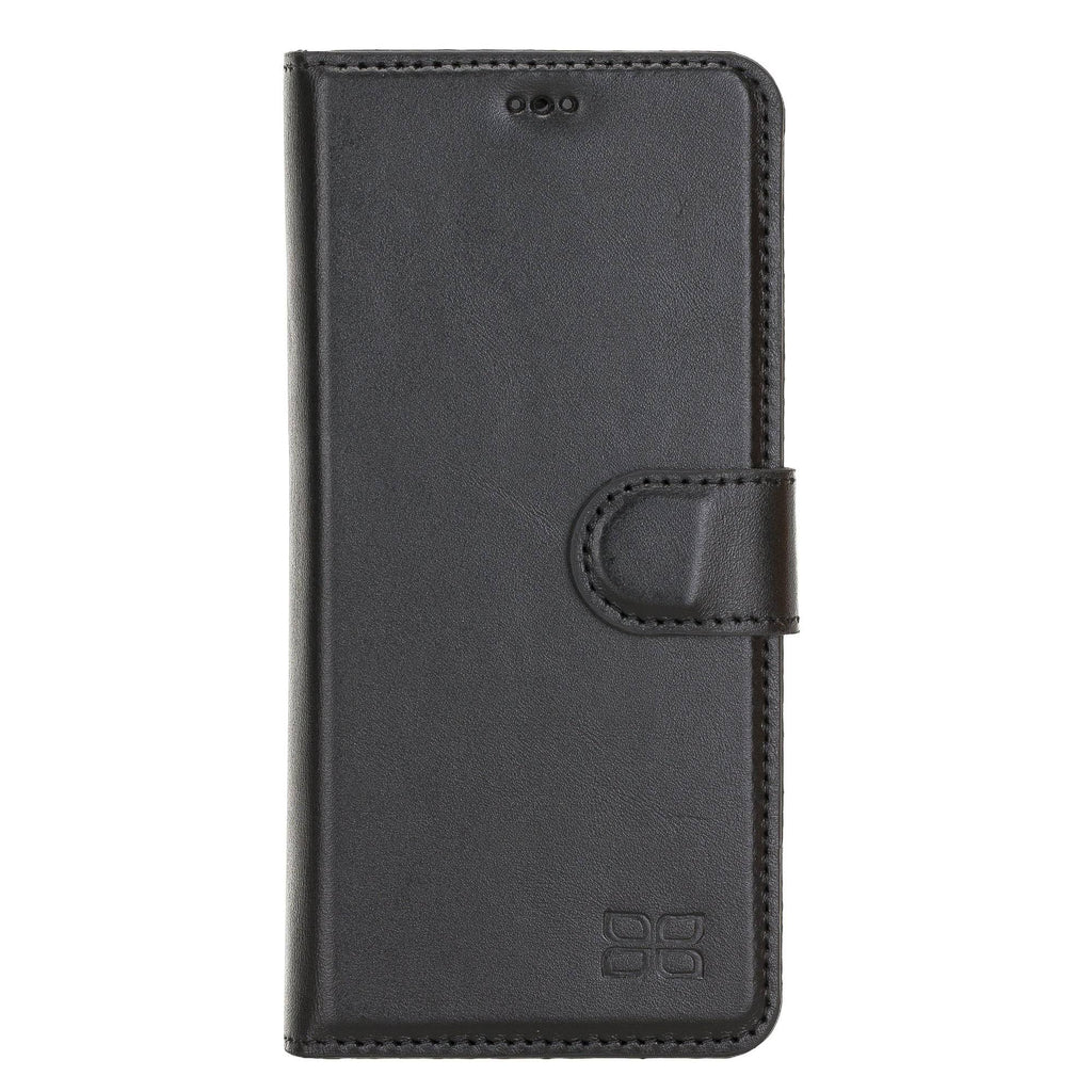 Brown Detachable Leather Wallet Case G808601
