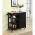 Black Kitchen Island Cart B25566