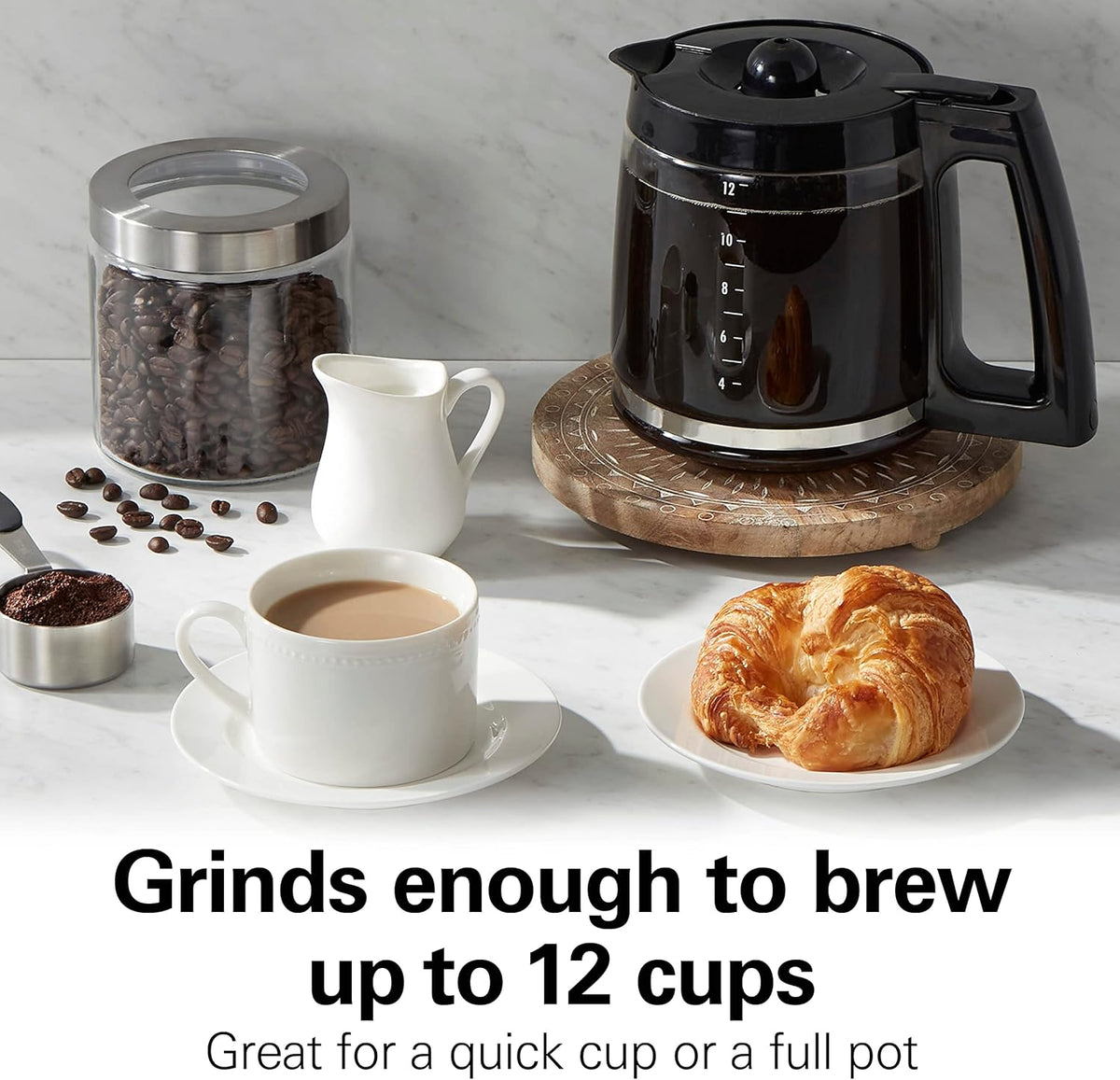 Single Serve Coffee Maker & Electric Coffee Grinder Q13387