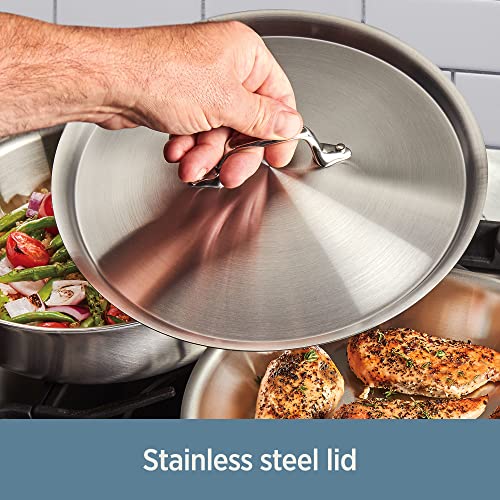 3-Ply Stainless Steel Sauté Pan 4 Quart C394