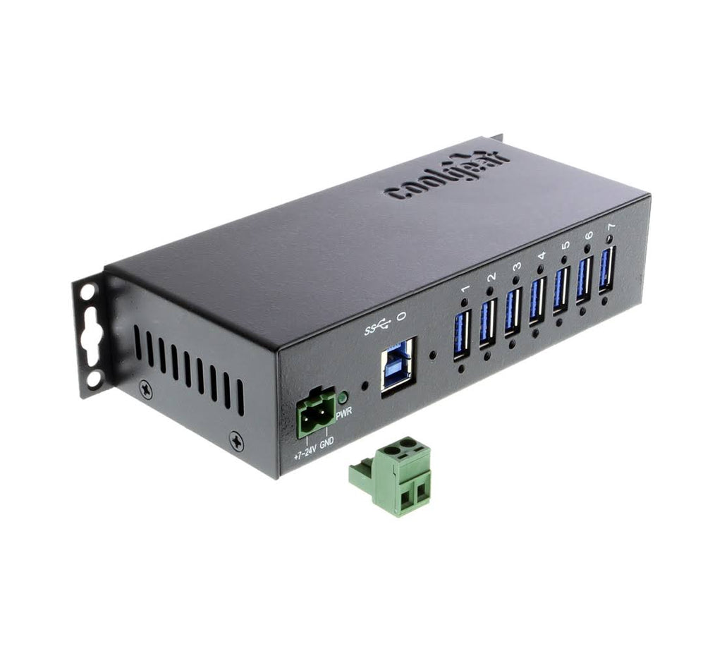 USB 3.0 7-Port Metal Case Hub Y5905