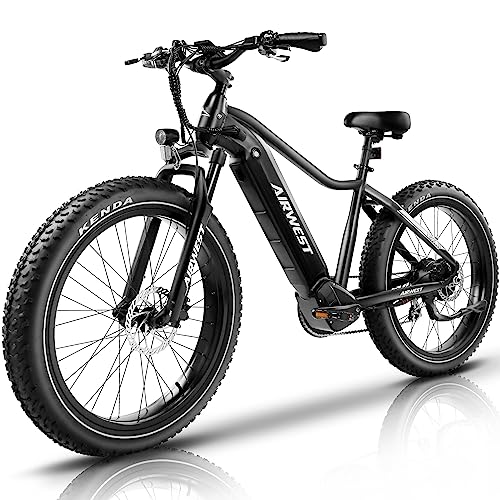 1000W BAFANG Motor 48V 15Ah LG Battery 26" x4.0 Fat Tire Electric Bicycle with Hydraulic Disc Brakes K7690