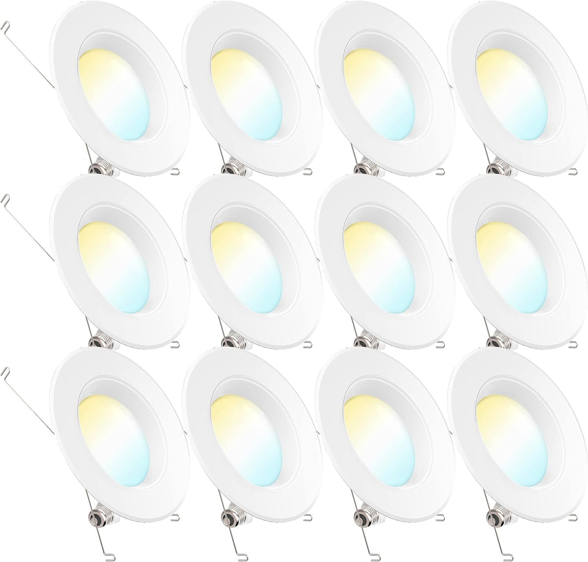 12 Pack 5/6 Inch LED Recessed Lighting Retrofit O583523