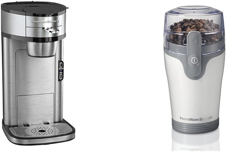 Single Serve Coffee Maker & Electric Coffee Grinder Q13387