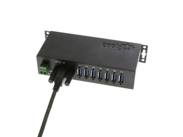 USB 3.0 7-Port Metal Case Hub Y5905