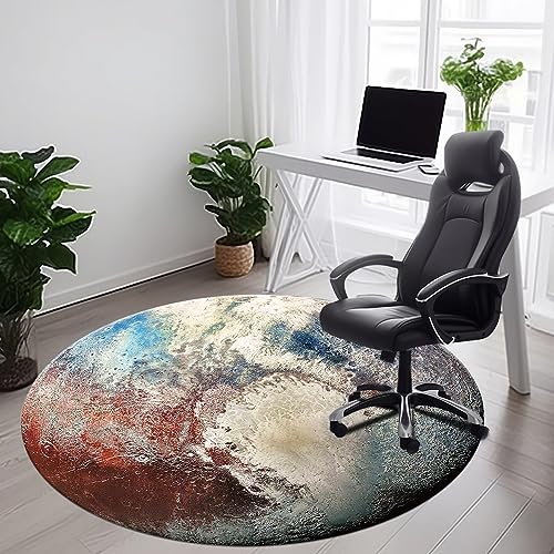 47" × 47" Office Chair Mat for Hardwood Tile Floor A7977