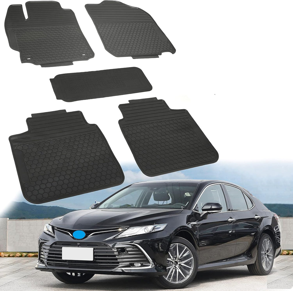 Rubber All Weather Floor Mats Set D256
