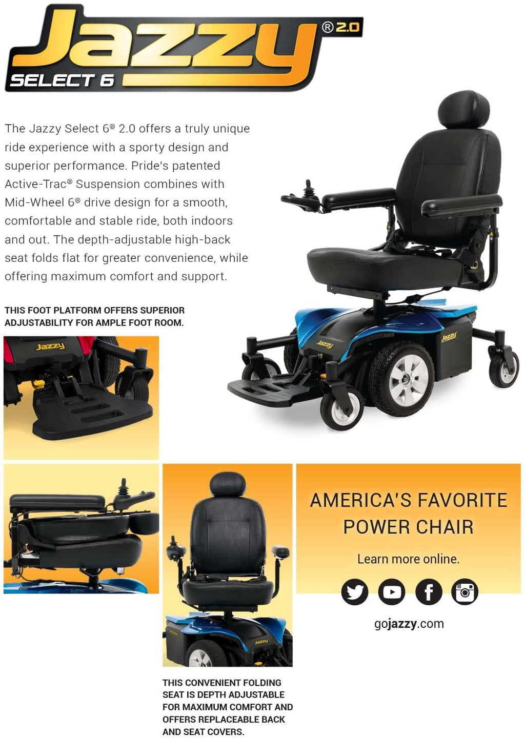 Red Mid Wheel Drive Power Chair S396468