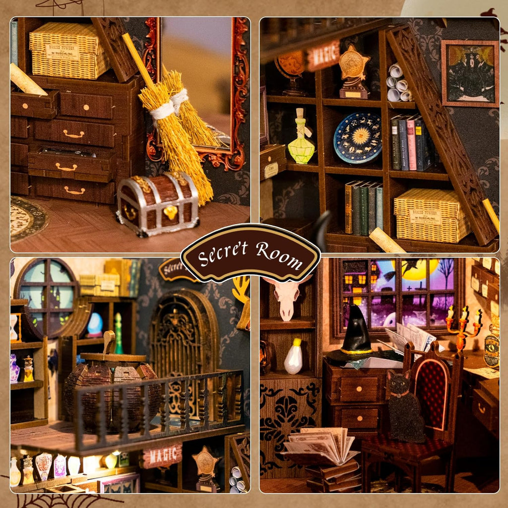 3D Wooden Book Nook Kit B15042