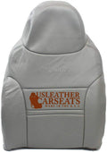 Compatible with 2001 Ford Excursion Driver Side Lean Back Replacement Leather Seat Cover Gray J903