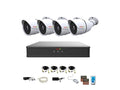 8-Channel 1080p 1TB Smart DVR Security Camera System with 4 Wired IR Bullet Cameras L352
