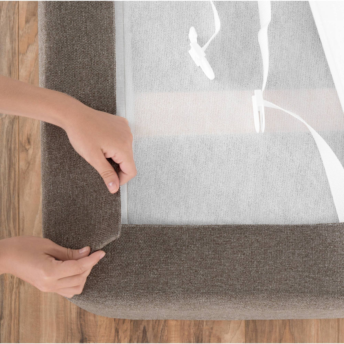 Ivory King Bed Wrap N88496