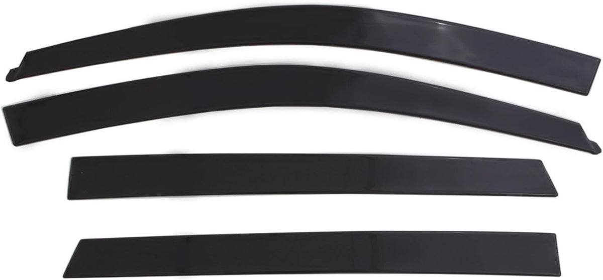 Dark Smoke Side Window Deflector 4-Piece Set D894825