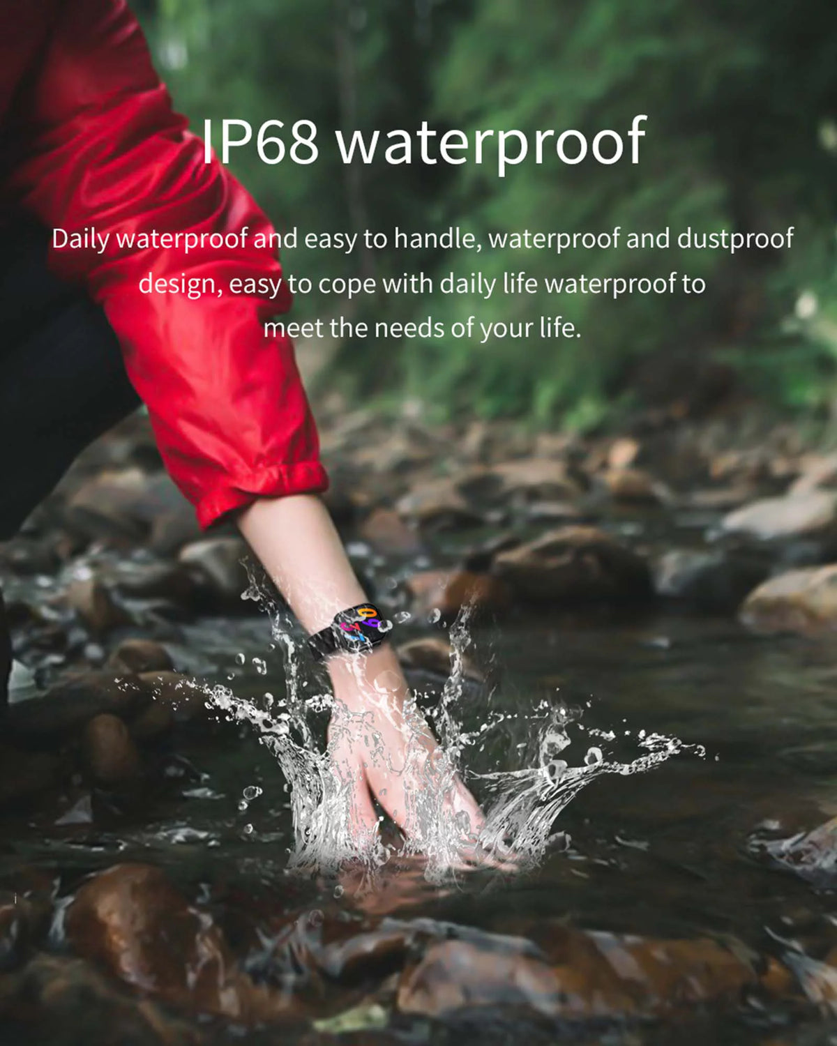 Smart Watch 2.1" Bluetooth Call IP68 Waterproof Z889901