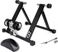 Indoor Wind Resistance Bicycle Trainer Stand with Front Block Riser & Skewers T125