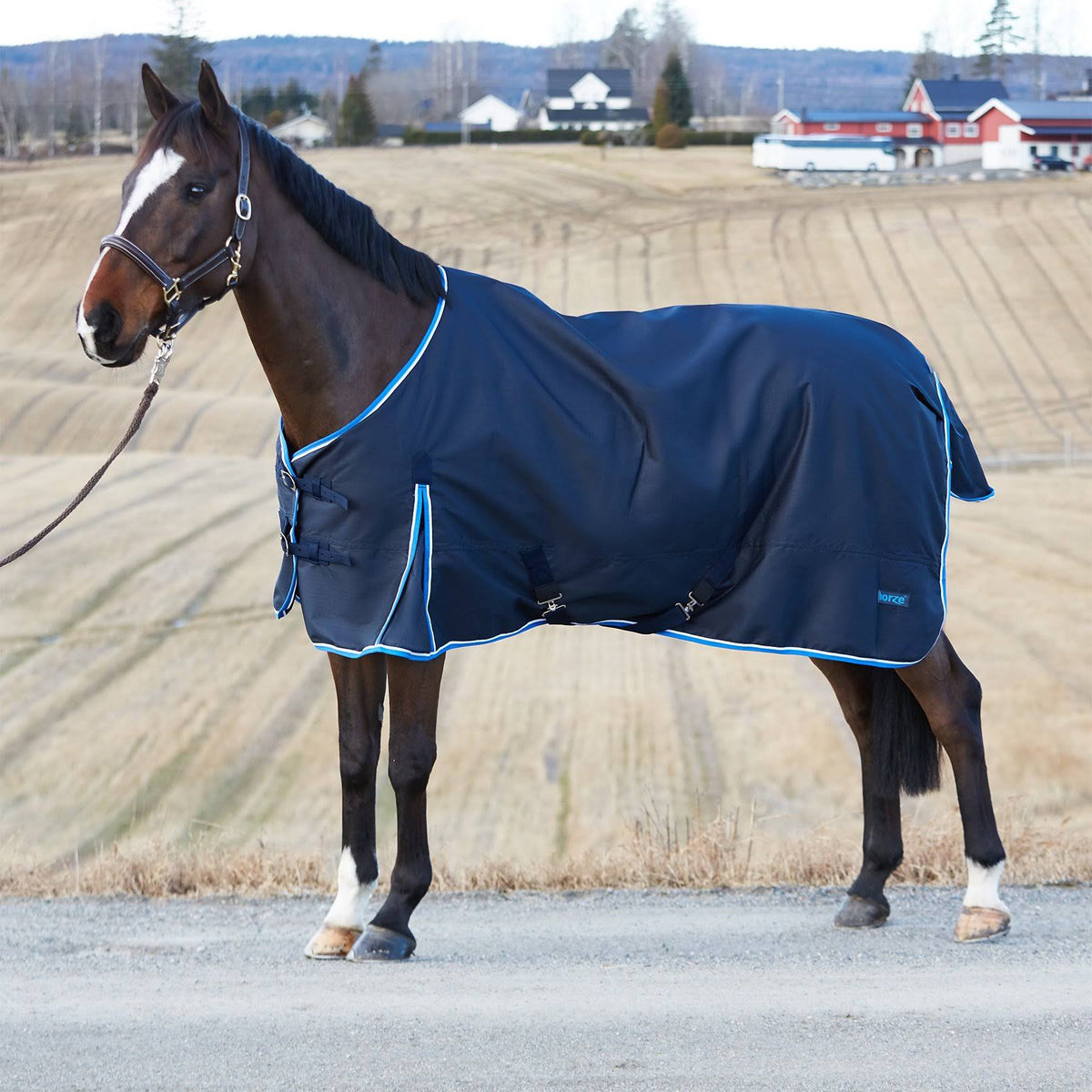 Dark Blue Heavy Weight Turnout Blanket 350g M56466