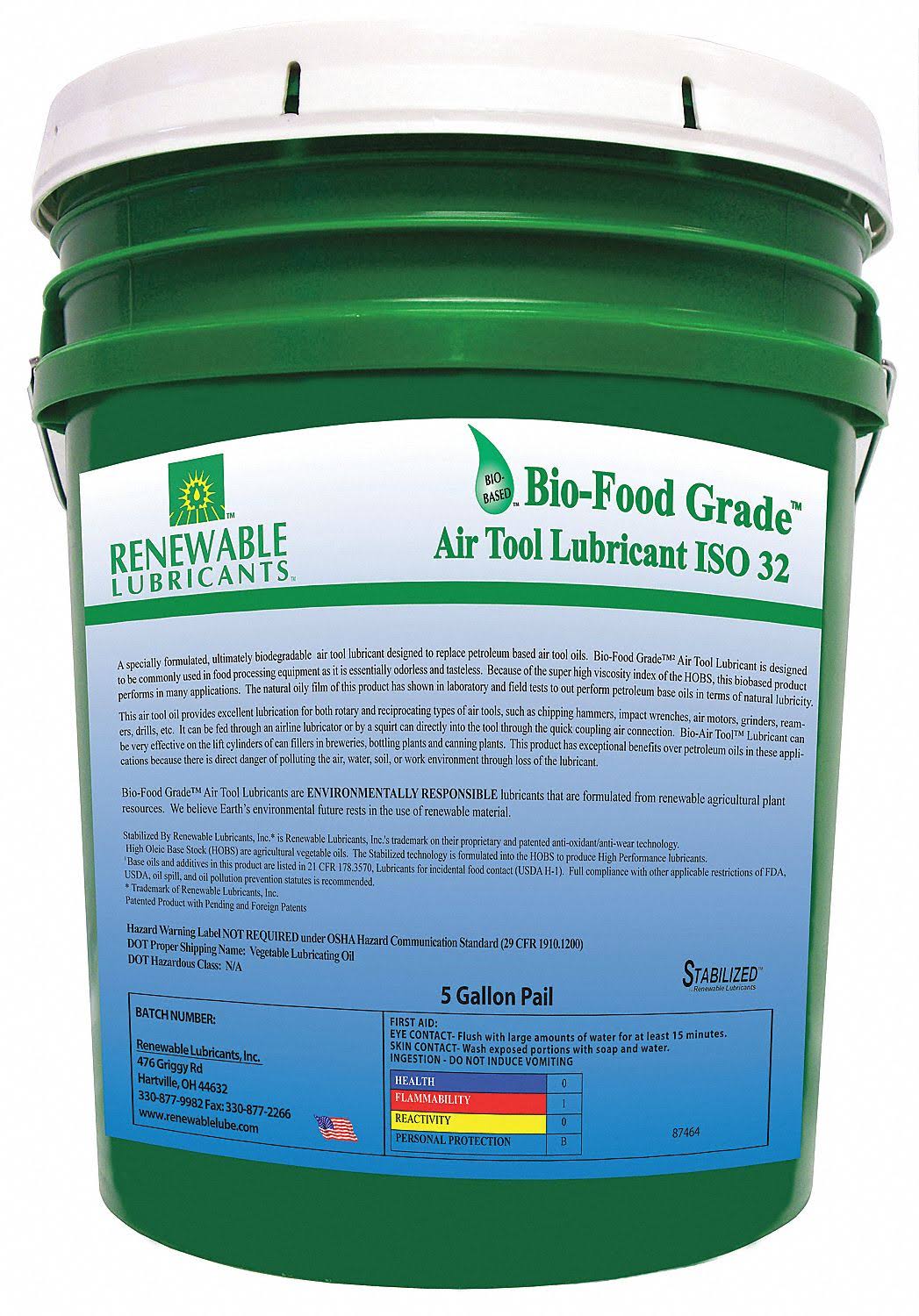 Air Tool Lubricant 5 gal. S413